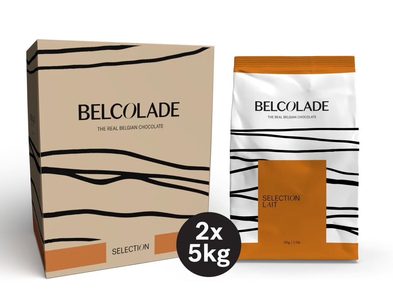 Belcolade Selection Lait Drops - Puratos