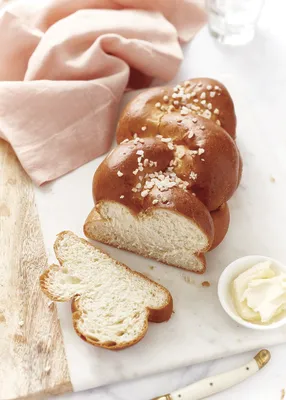 Braided Brioche Loaf