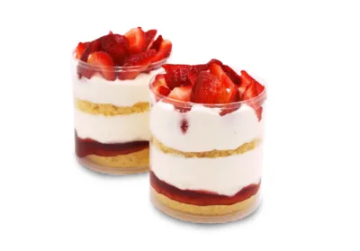 Vegan Strawberry Shortcake Trifle
