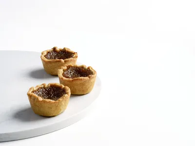 Butter Tart with Raisins
