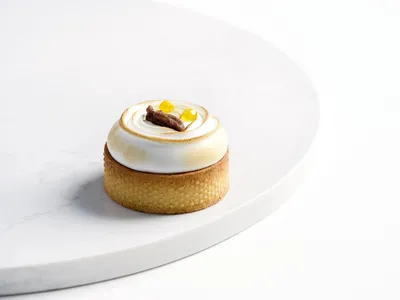 Lemon Meringue Butter Tart
