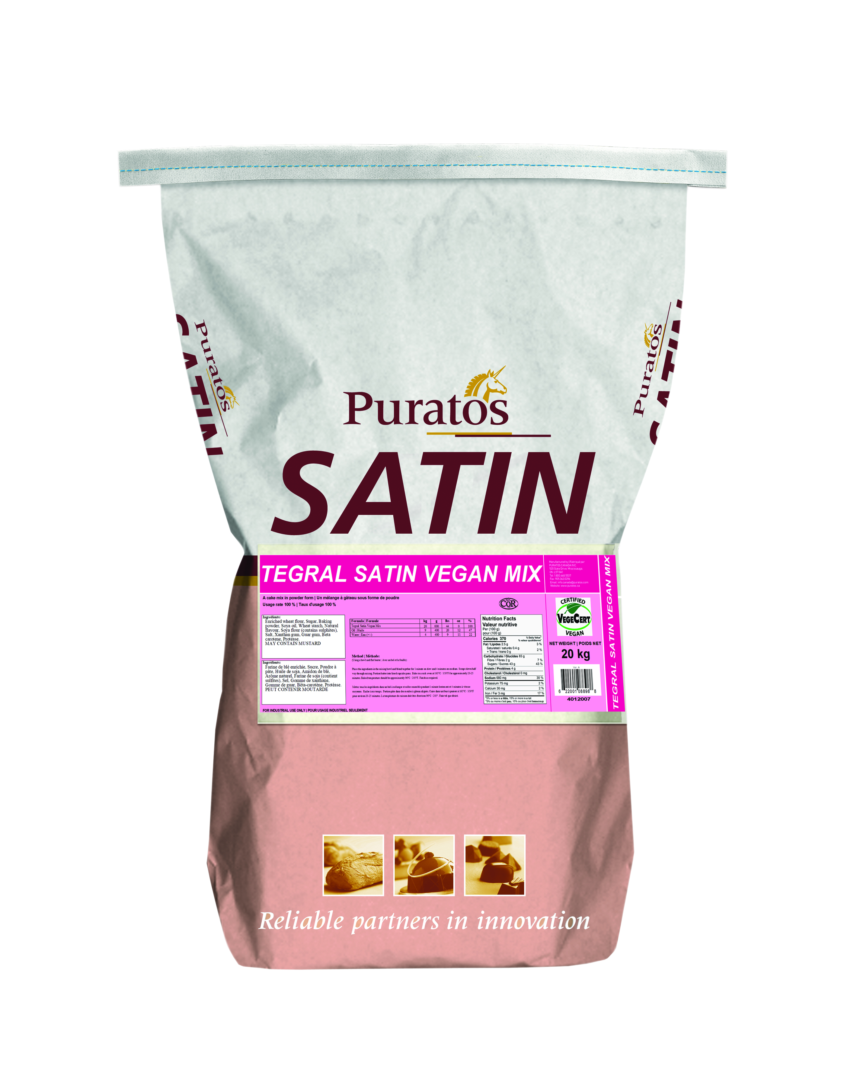 Satin Vegan Cake Puratos Satin Vegan Cake Puratos